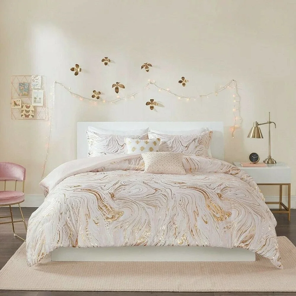 NEW Intelligent Design REBECCA Duvet Cover 4 Piece Set Twin/TwinXL